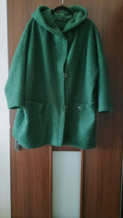 Płaszcz z bukli XXL