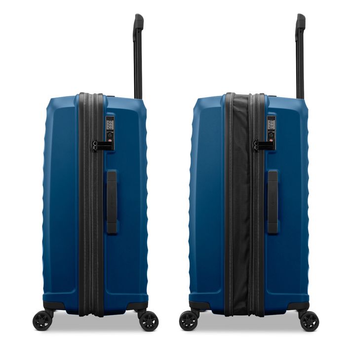 Чемодан, Валіза Samsonite Hyperflex Navy 100%Polipropilene