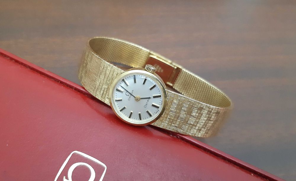 Relógio Omega em ouro 18k (Suiça) anos 70