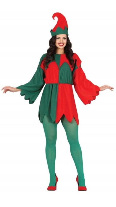 Kostium strój  przebranie pani Elf
