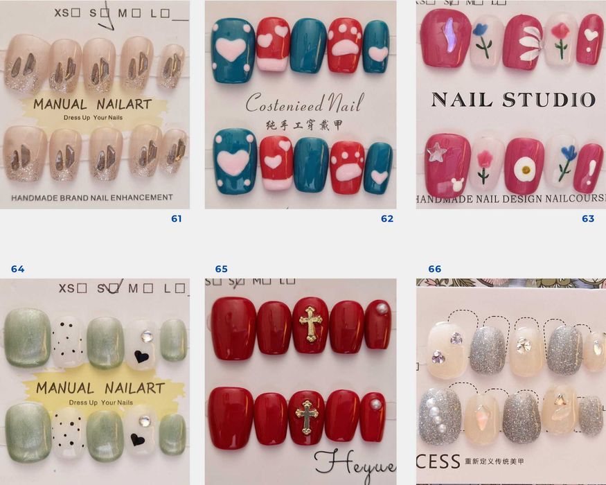 Unhas Postiças Tamanho S (2)64862799506689124