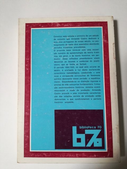 A Economia Portuguesa do Século XX, 1900/1925.