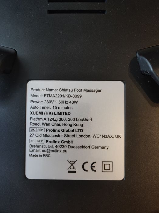 Masażer do stóp Shiatsu Foot Massager