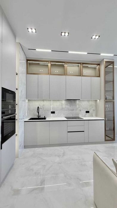 2к + Кухня гостиная ЖК Атмосфера Торг Вид на море Дизайнерский ремонт