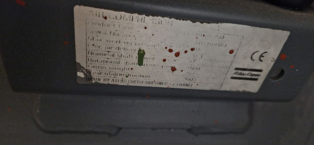 Sprężarka  atlas copko