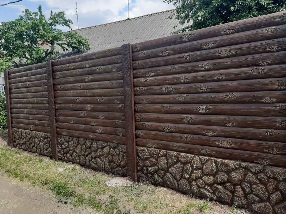 Забор ,паркан секційний бетоний,монтаж доставка. Одеса та область