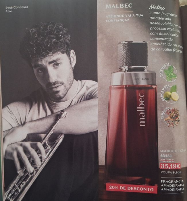 Eau de Toilette Malbec 100ml O Boticário