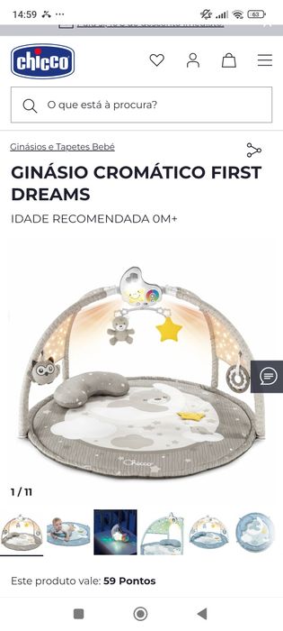 Ginásio Cromático First Dreams Chicco