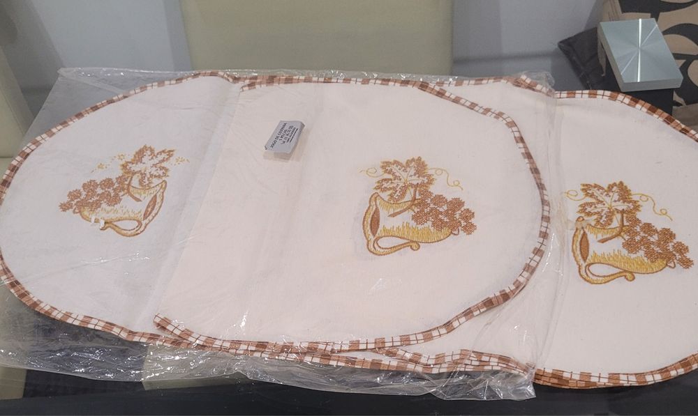 Conjunto de panos decorativos