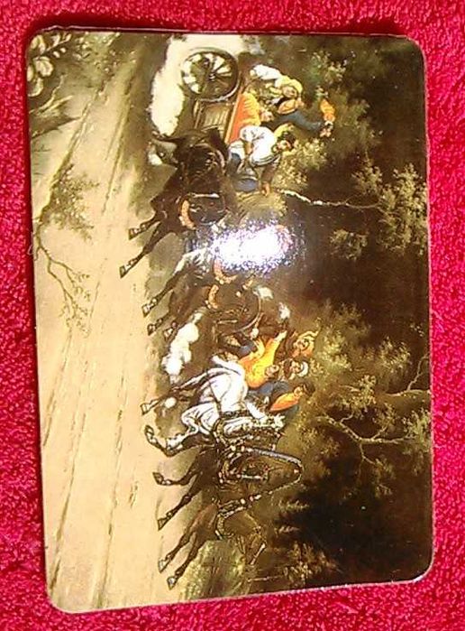 LIV4 - Conjunto de 6 calendários da Associação Portugal-Russia 1986.