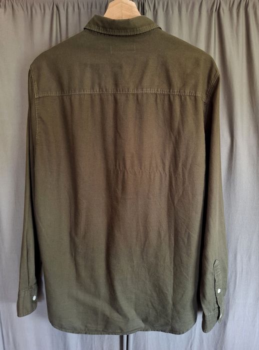 Camisa Homem verde caqui