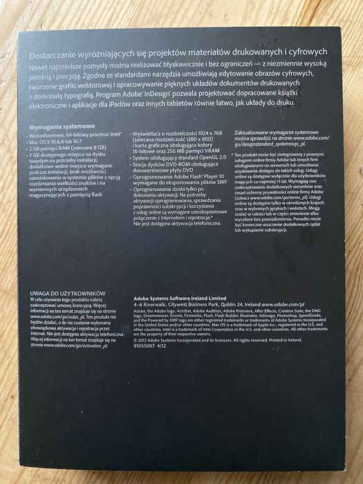 Adobe Creative Suite 6 Design Standard MAC OS