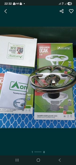 Gazowa kuchenka turystyczna