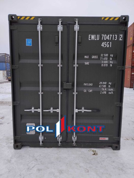 Kontener morski 40 HC OneWay, nowy, 12 metrowy /OKAZJA / PZ