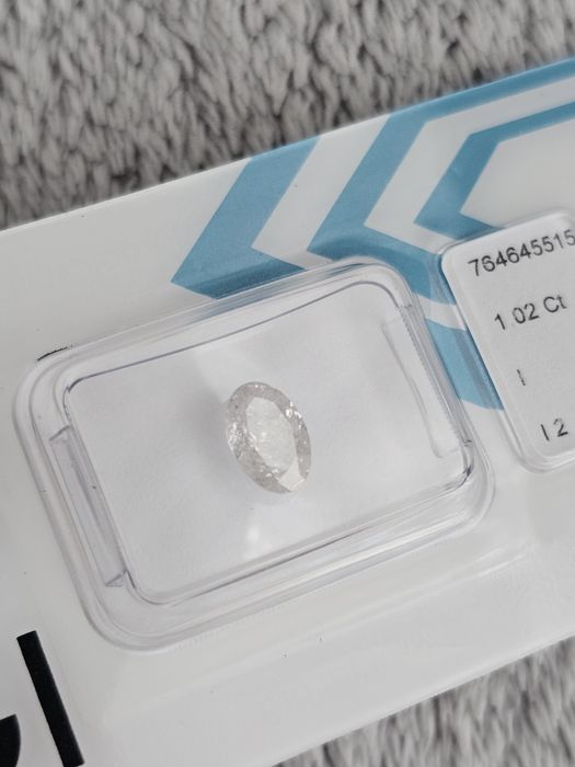 Naturalny Diament 1.02 ct Owal IGI | Ponad 1 karat! Okazja
