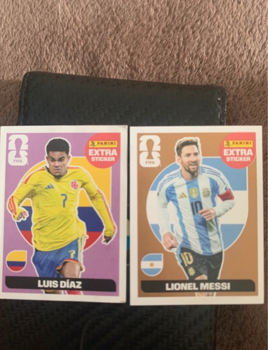 Cromos extra stikers mundial 2026