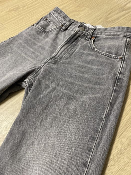 Сірі джинси ZARA,прямі