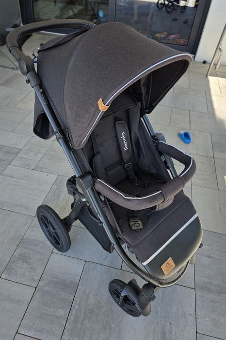 Wózek spacerowy LIONELO Annet Tour Carbon Czarny