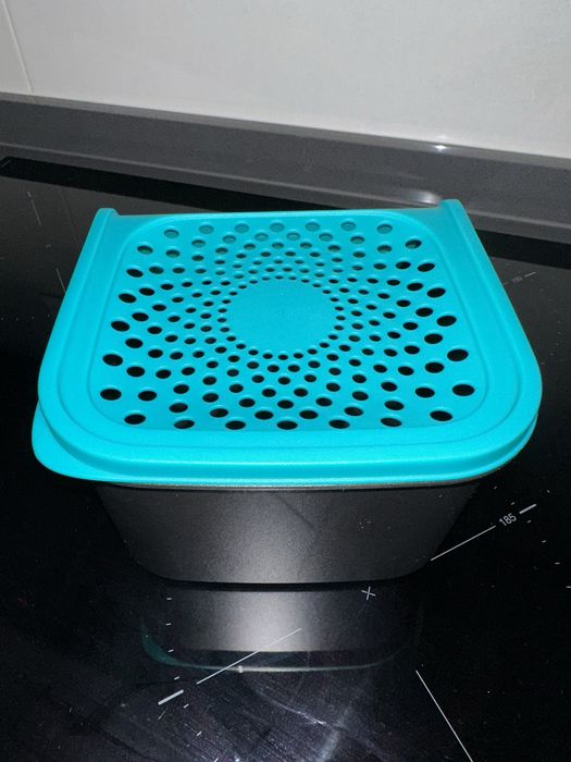 Tulha de alhos da Tupperware + Tudo em um