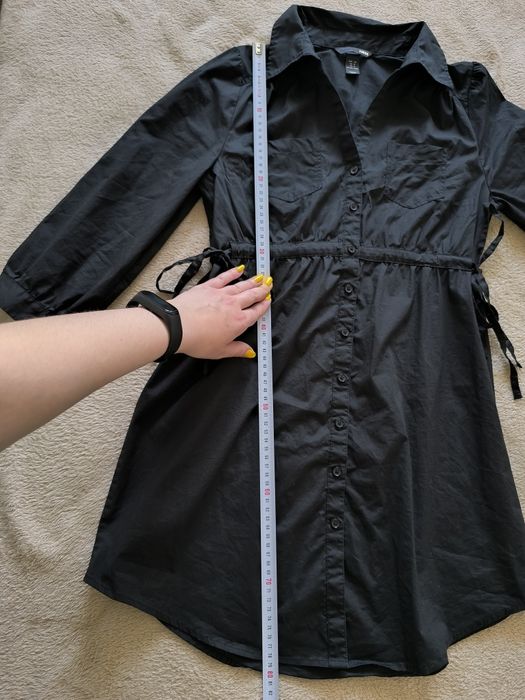 Sukienka z kołnierzykiem H&M