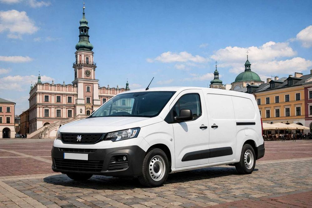 Wynajem Peugeot Partner Zamość Wypożyczalnia RENT a CAR TakeTaxi.pl