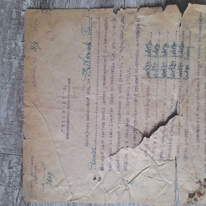 Koleje Państwowe RP przedwojenne, pieczątki na drukach