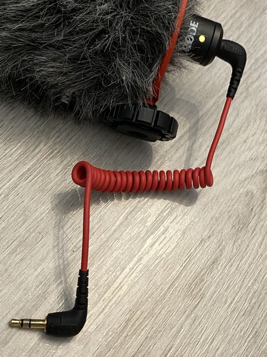 Mikrofon Rode videomicro dead cat do aparatu kamery stream youtube