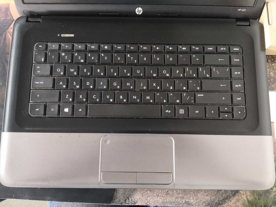 Ноутбук HP 655 неробочий, комлектний або по запчастинам