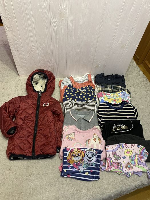 Лот пакет речей на дівчинку 92-98 см