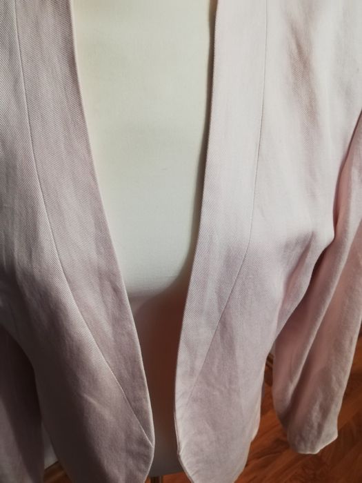 Żakiet, marynarka blady róż r. 42