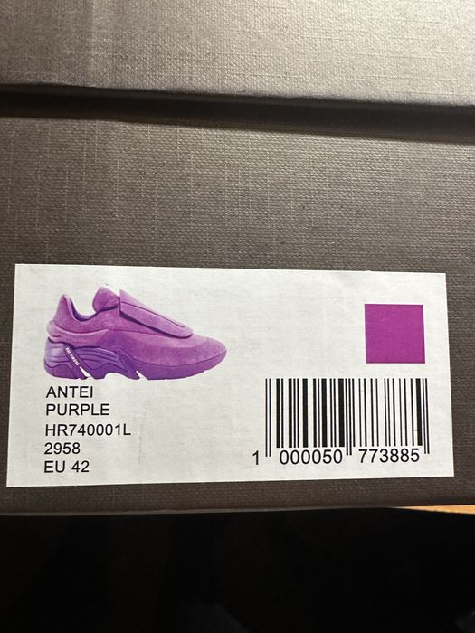 Raf simons antei prple фіолетові 42 розмір