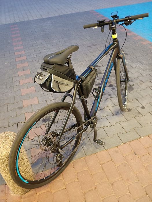 Rower męski rama 21" koła 28" tarczowe Continental