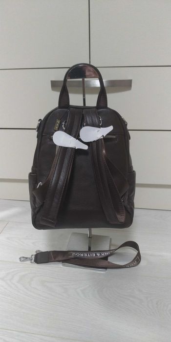 Кожаный рюкзак Polina & Eiterou