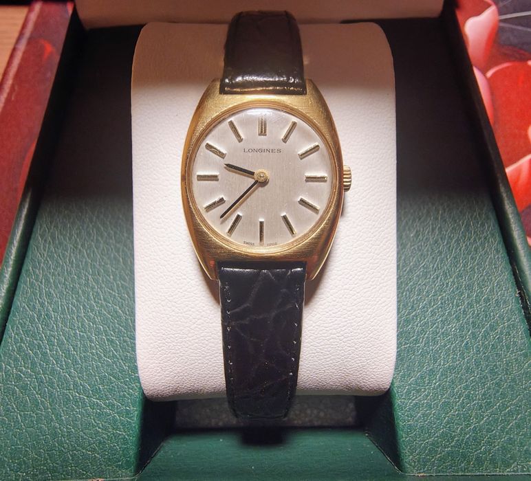 Zegarek damski Longines retro vintage stan bdb nowy pasek gratis etui