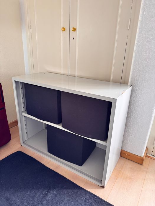 Móvel metálico de escritório Rall (baixo, aberto)