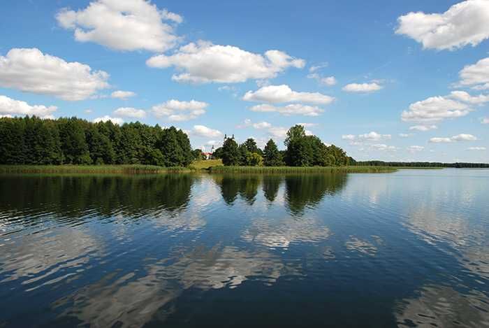Domki nad jeziorem Gremzdy