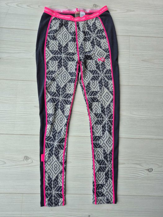 Karitraa S 100% merino wełna legginsy termiczne termoaktywne