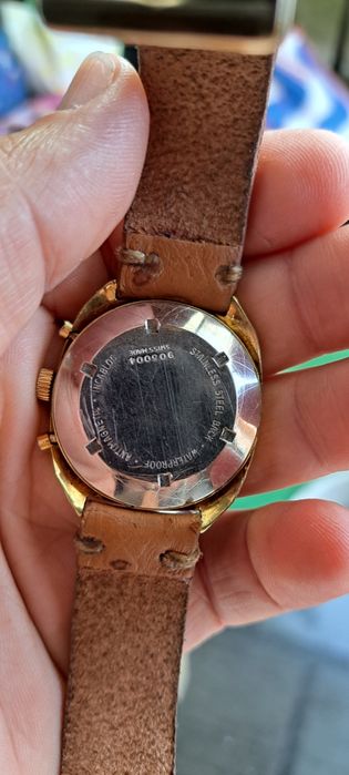 Relógio cronógrafo mecânico Domar.