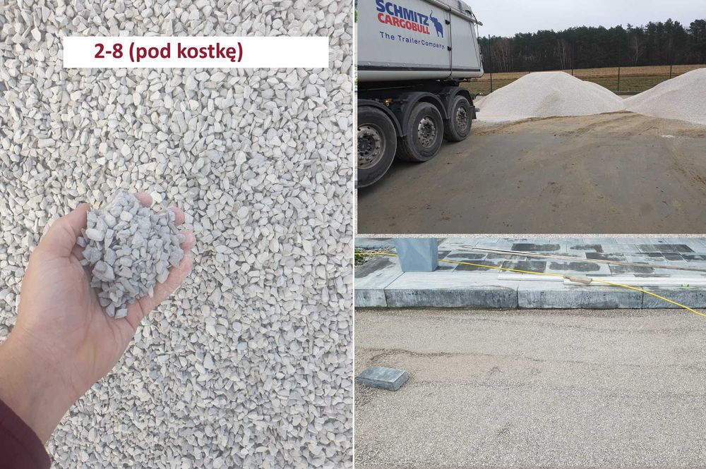 Kruszywo z Dostawą 28 TON, Mieszanki, Kliniec, Tłuczeń, Grysy-OKAZJA!