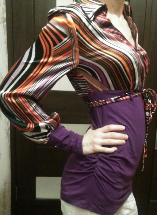 Брюки вельвет 42 р., туника для беременных. Цена за всё