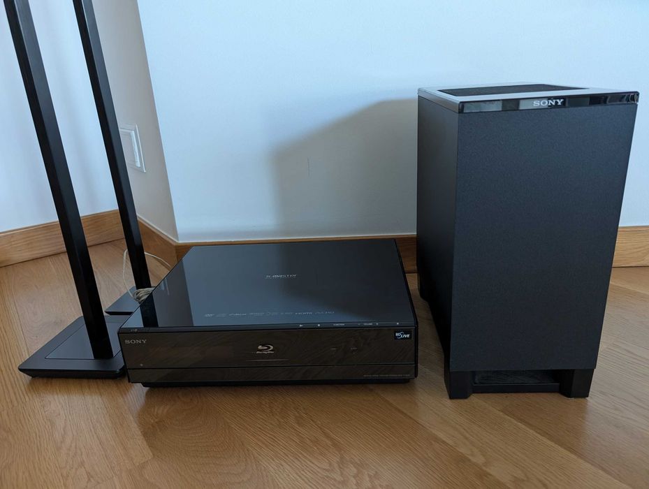 Leitor Bluray Sony BDV-IT 1000 + Subwoofer + 2 Colunas