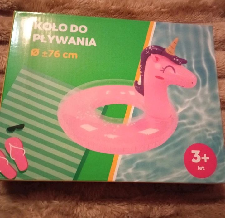koło do pływania jednorożec Decathlon