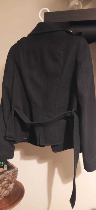 Sobretudo Cor preta - Oferta envio