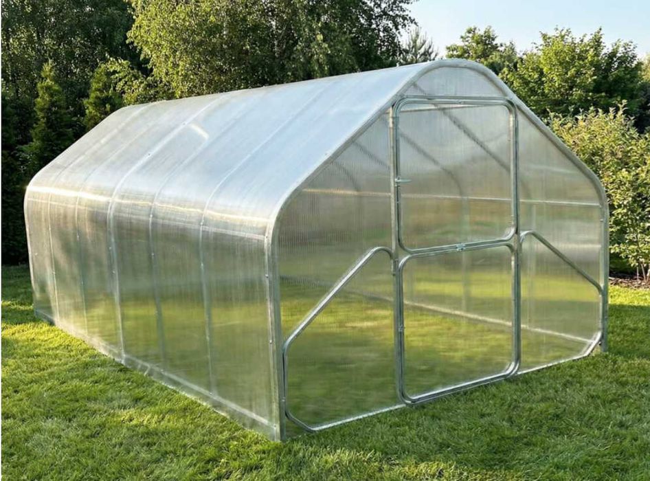 Szklarnia ogrodowa WOLA DOMEK 40x20mm 2,75x4m 2,75x6m 2,75x8m 2,75x10m