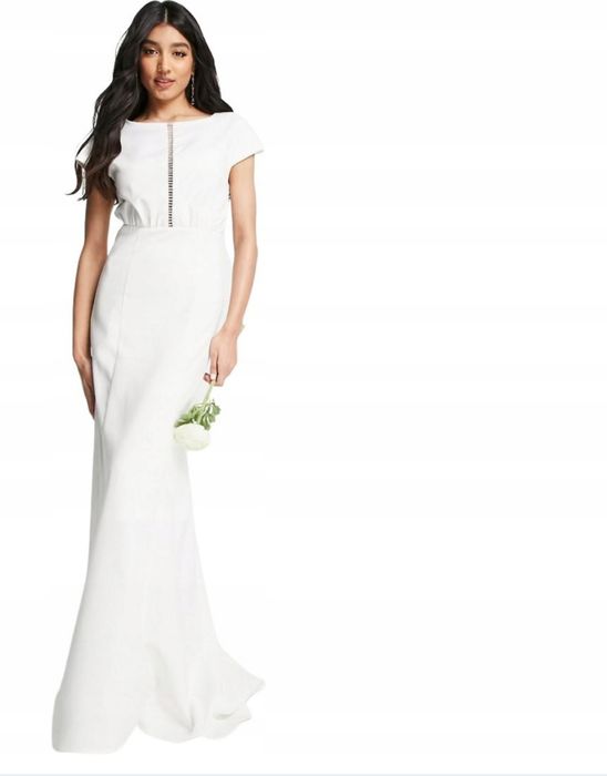 Suknia ślubna - YAS, rozmiar M/L, nowa