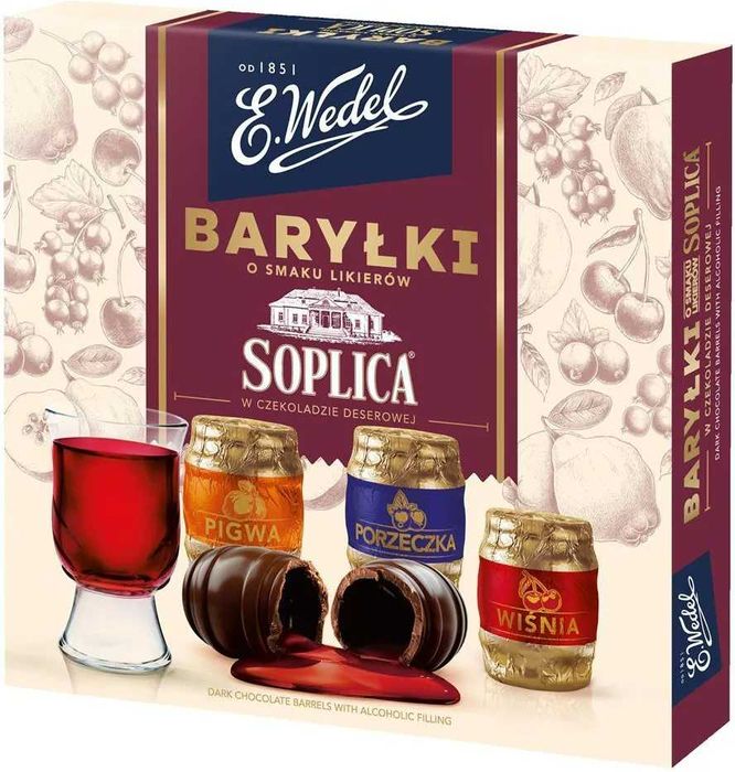E. Wedel E.Wedel Baryłki O Smaku Likierów Soplica 200g