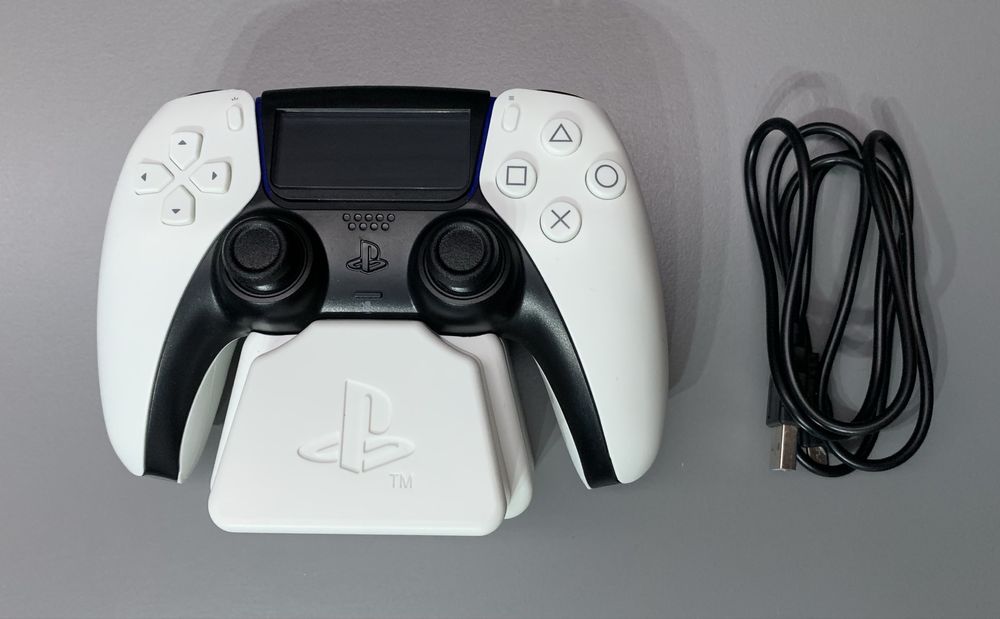 Budzik Paladone PlayStation white PS5 Controller Pad wyświetlacz gra