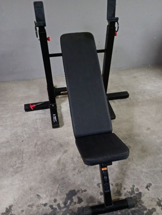 Banco exercícios, supino, musculação Decathlon