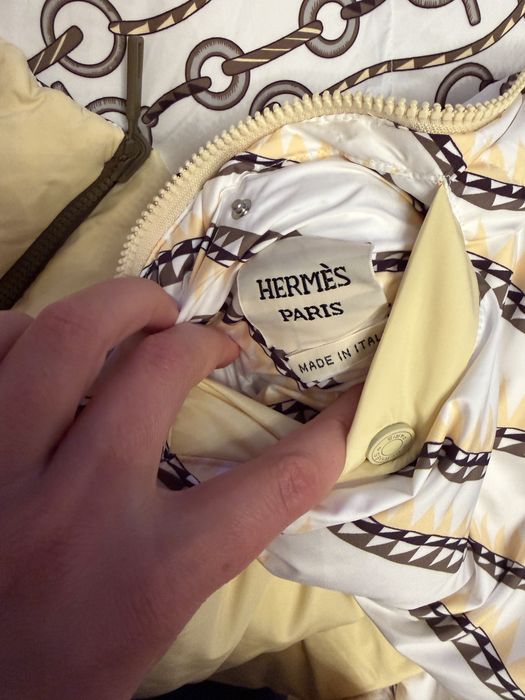 Hermes пуховик куртка Ермес hermes бомбер