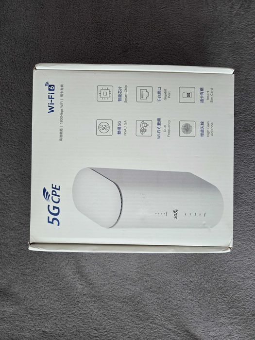 Router 5G z kartą SIM 5G CPE LBT T300G z anteną